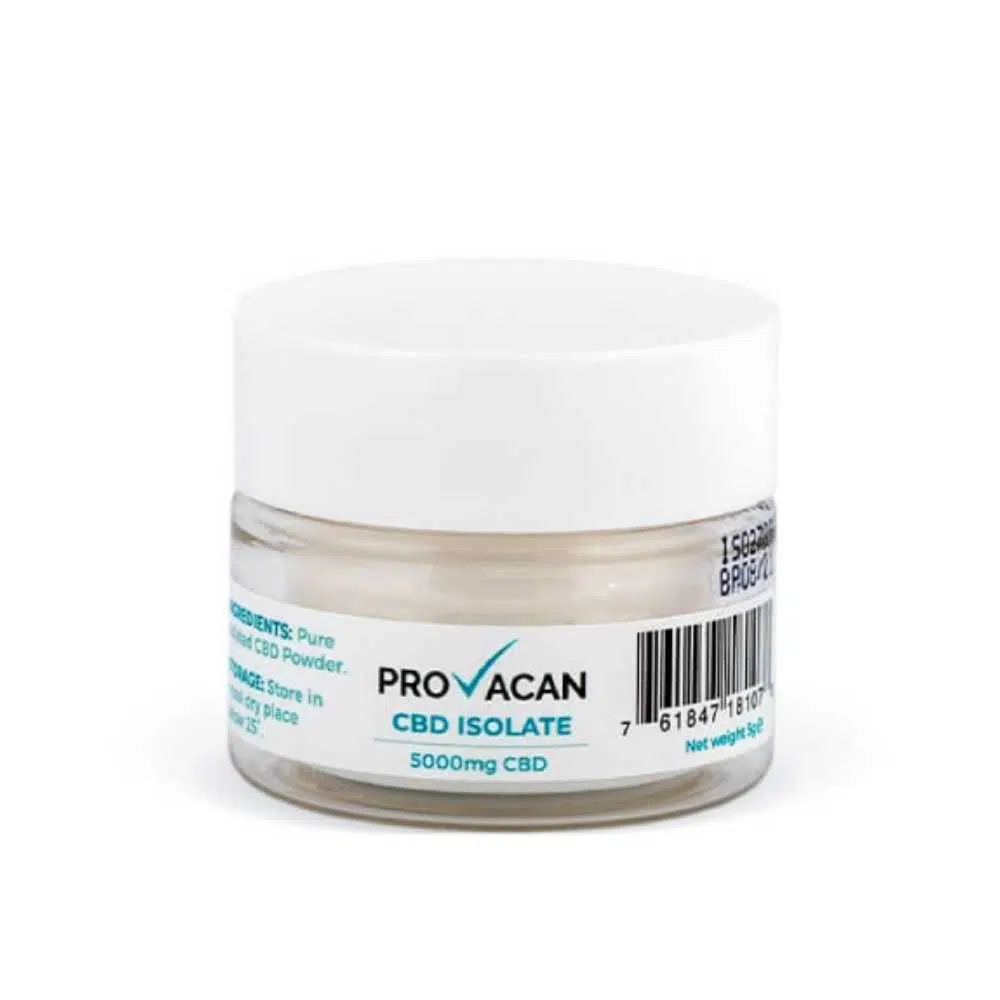 Provacan Pure CBD Isolate Pot 5000mg-new