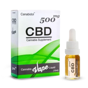 Canabidolâĸ CBD Vape (10ml Dropper) - 500mg