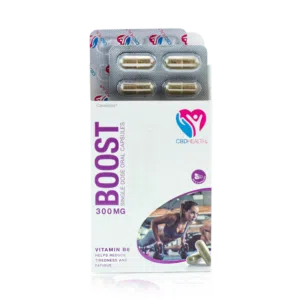 CBD HEALTHÂŽ Capsules â BOOST (30 x Capsules) â 300mg