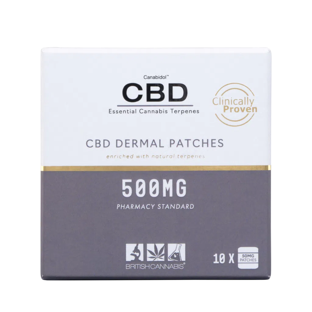CBD Dermal Patch box of 10