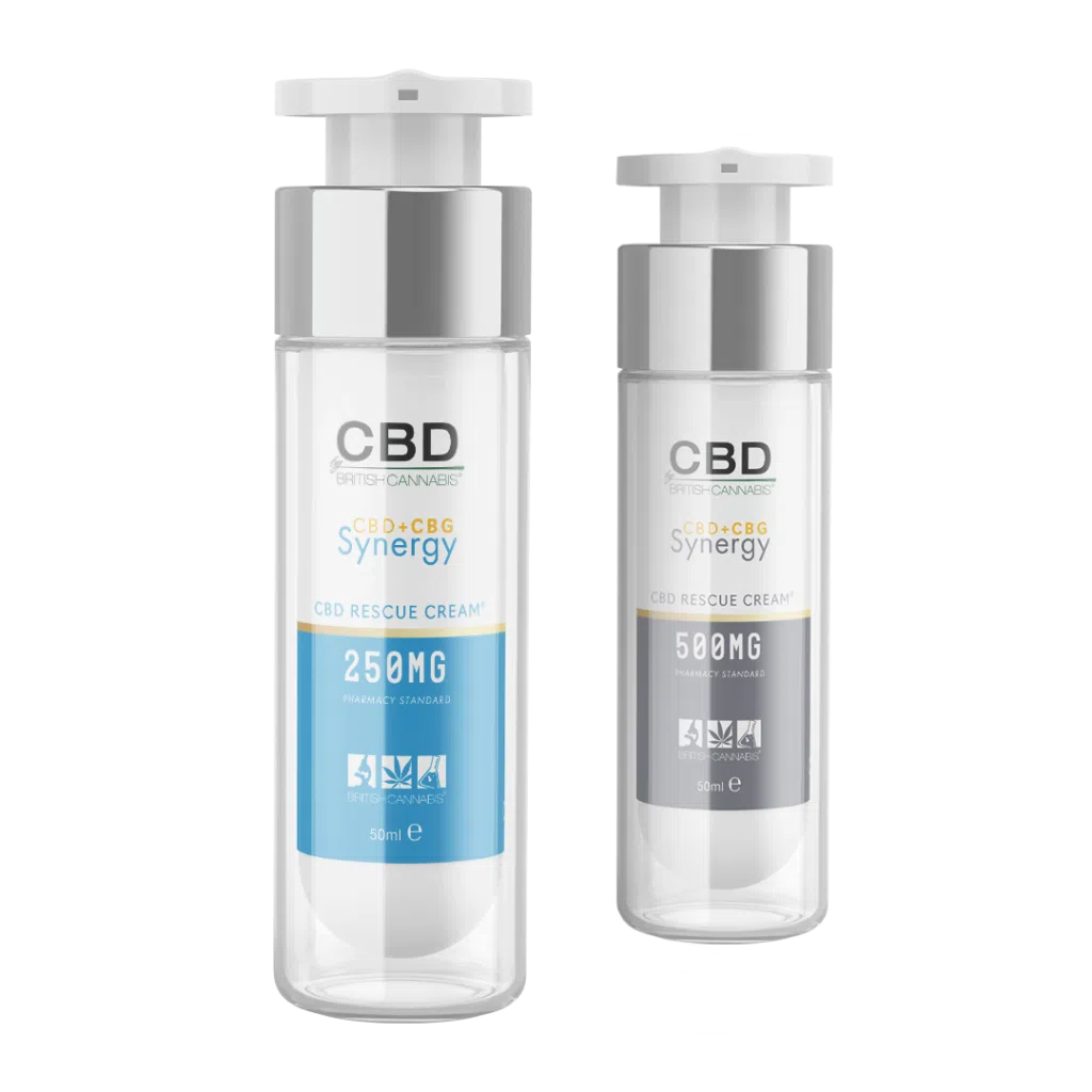 CBG and CBD cream