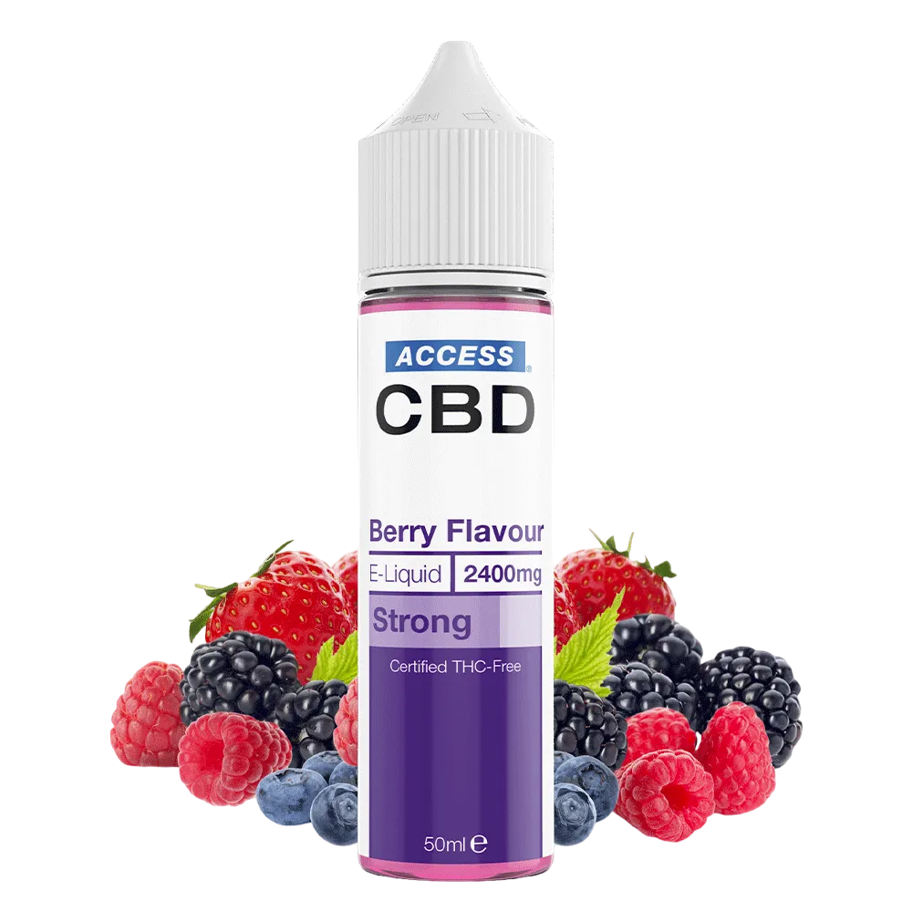 2400mg CBD Vape berry