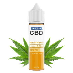 ACCESS CBD® Shortfill Natural (50ml Vape E-Liquid) - 2400mg