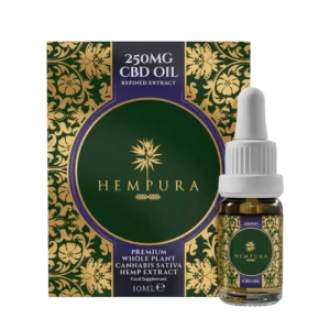Hempura Refined (10ml CBD Oil Dropper) â 250mg