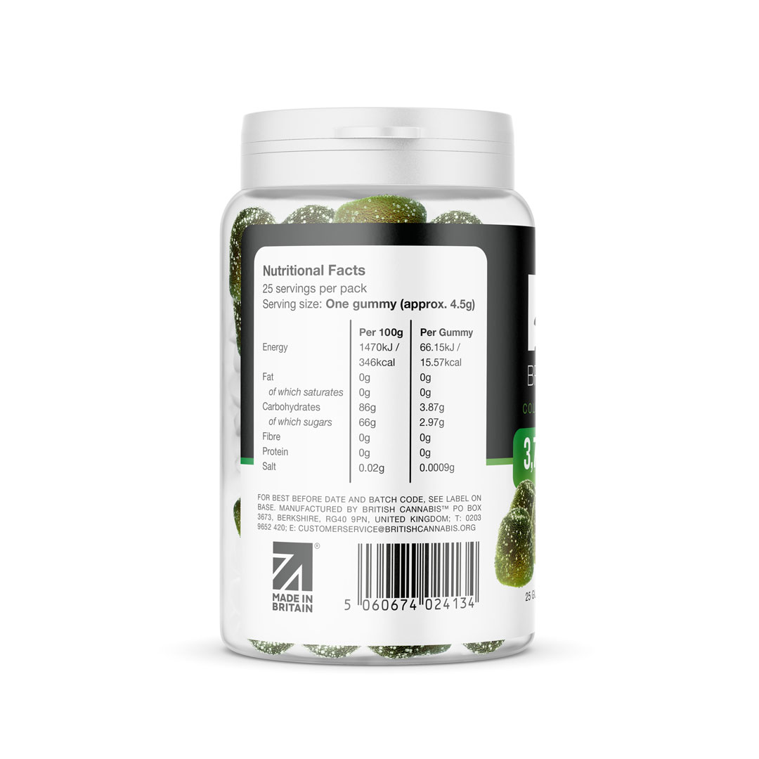CBD Gummies 3750mg Cannabis sativa L. Extract 25pcs - Image 3