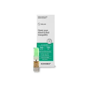 Kanabo Relax (0.5ml Cartridge) â 360mg CBD