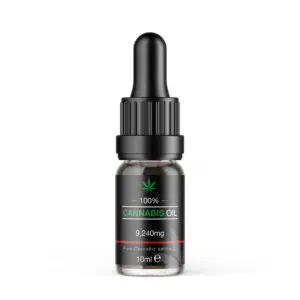 Pure 100% Cannabis Oil RAW (10ml Oral Dropper) – 9,240mg