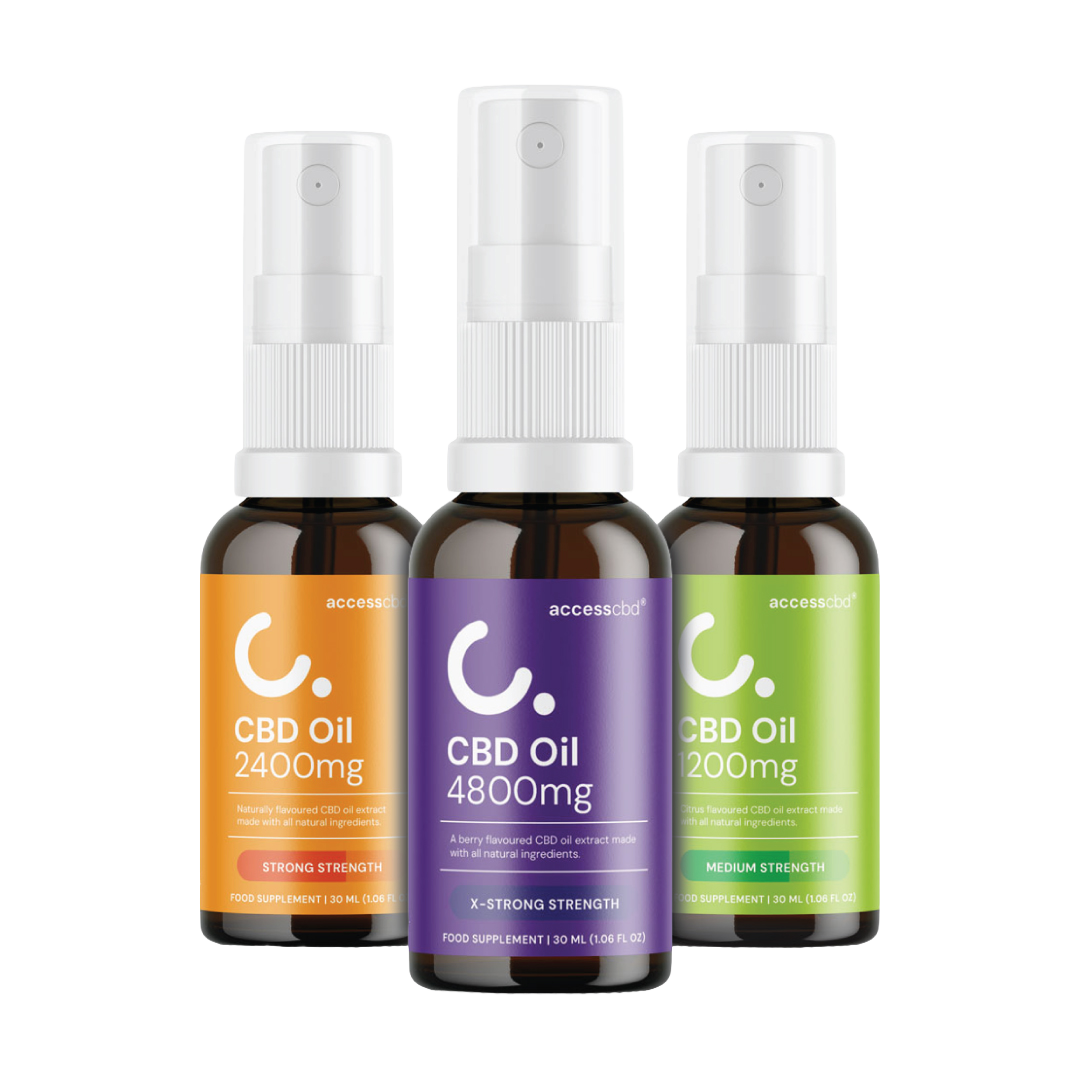 ACCESS CBD® Berry CBD Oil – 2400mg | High-Strength CBD