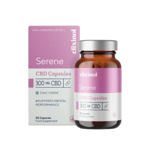 Elixinol Serene CBD Capsules (30 x 10mg Capsules)- 300mg