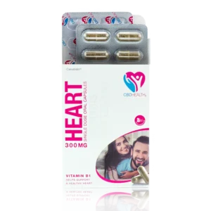 CBD HEALTHÂŽ Capsules â HEART (30 x Capsules) â 300mg