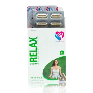 CBD HEALTHÂŽ Capsules - RELAX (30 x Capsules) - 300mg