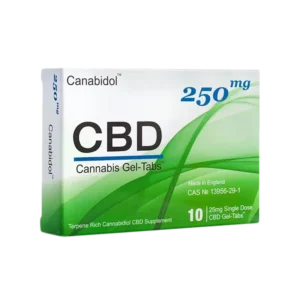 British Cannabis - Canabidol - CBD Gel Tabs - 250mgâ¯