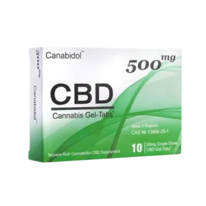 Canabidolâĸ CBD Gel-Tabsâĸ (10 x Gel-Tabs) â 500mg