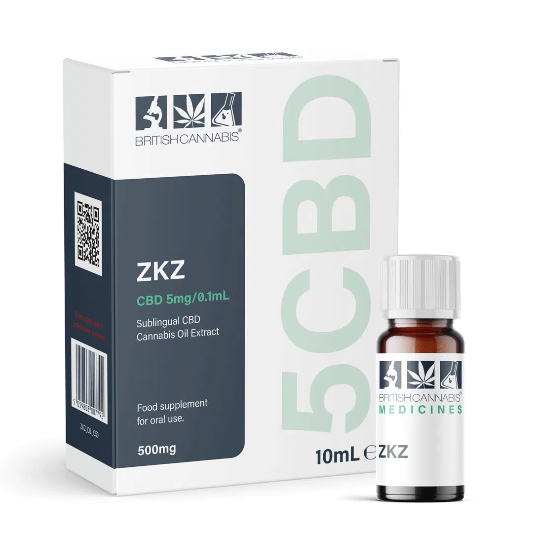 5CBD Super Lemon Haze CBD Oil 500mg - BRITISH CANNABIS™