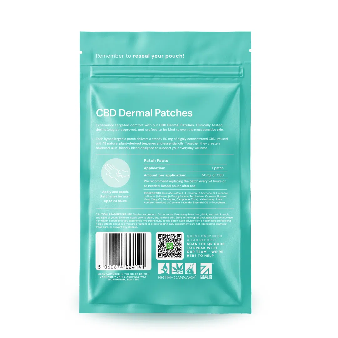 ACCESS CBD® CBD Patches (10 x 50mg) - 500mg - Image 2