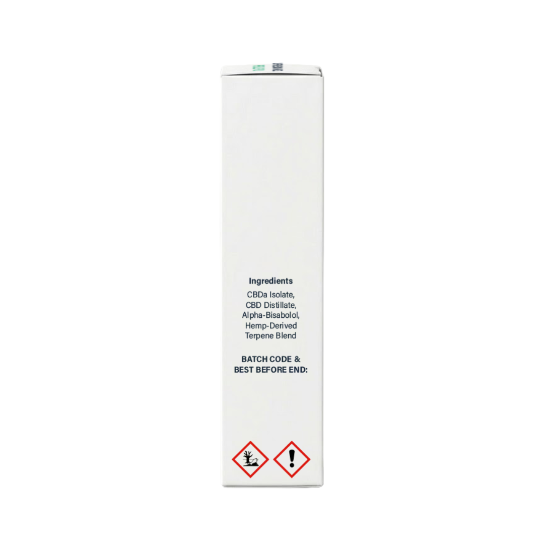 Super Bubba Kush 510-thread CBD cartridge with smooth PG-free vaping